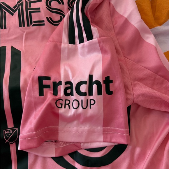 Miami Inspired Pink Soccer Jersey - Picture 4 of 4